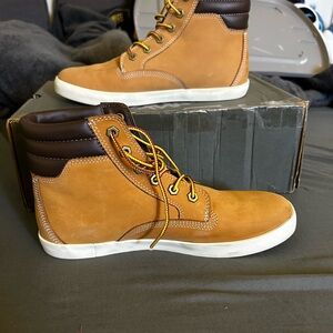 Women’s Timberland Brown High-Top Sneakers